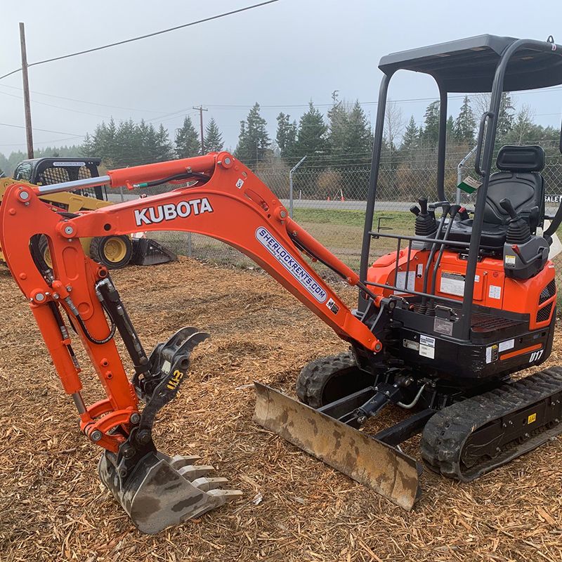 వాడిన Rxcavator Kubota KX155 ఎక్స్కవేటర్